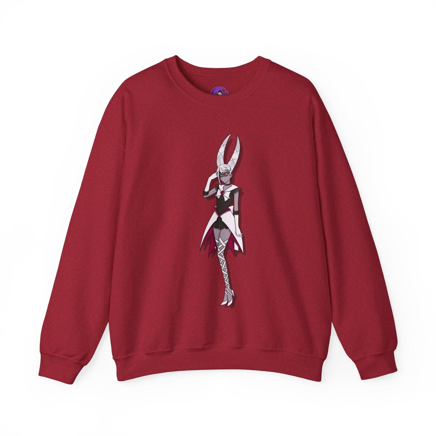 Space Warrior Carmilla Heavy Blend™ Crewneck Sweatshirt