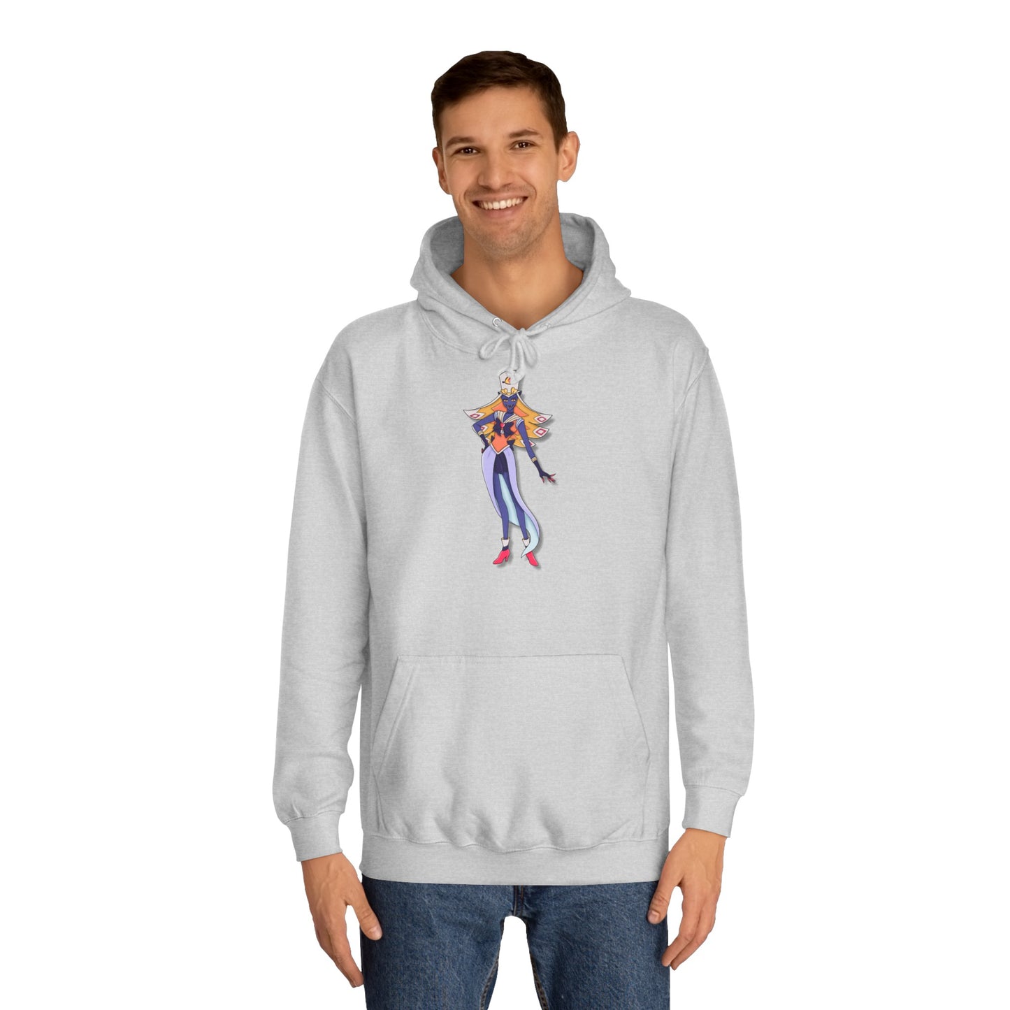 Space Warrior Sir Pentious College Hoodie