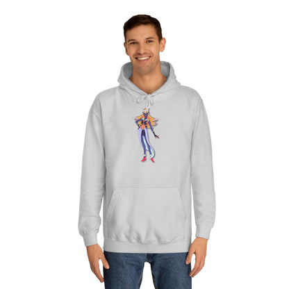 Space Warrior Sir Pentious College Hoodie