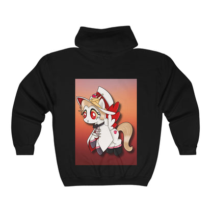 Pony Lucifer Heavy Blend™ Full Zip Hooded Sweatshirt