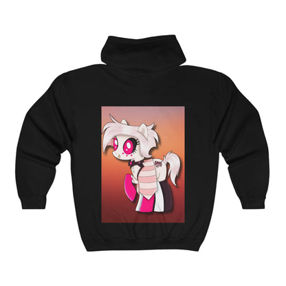 Pony Angel Dust Heavy Blend™ Full Zip Hooded Sweatshirt