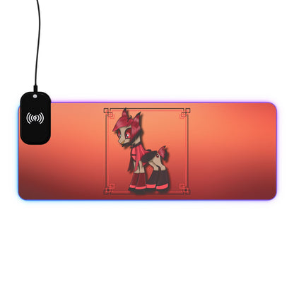 Pony Alastor LED Gaming Mouse Pad