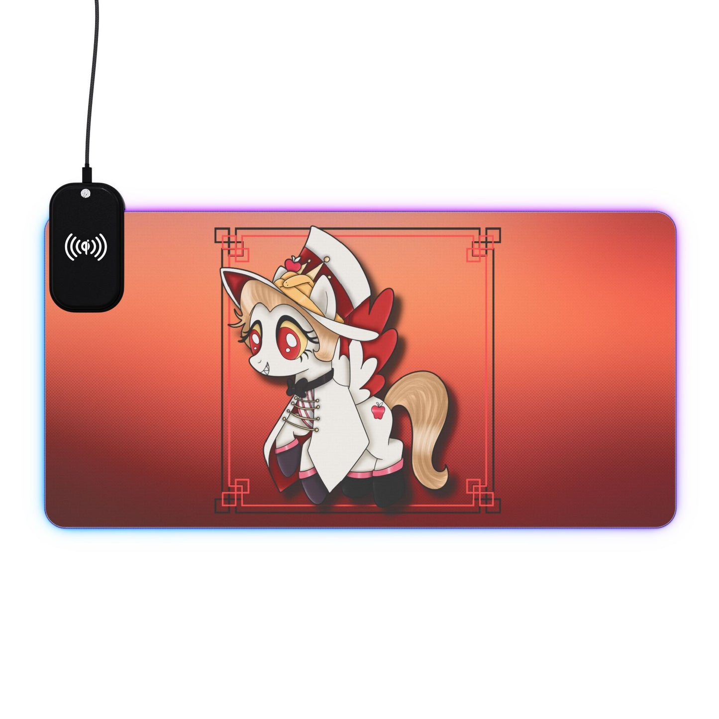 Pony Lucifer LED Gaming Mouse Pad