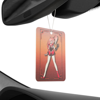 Space Warrior Cherri Bomb Car Air Freshener