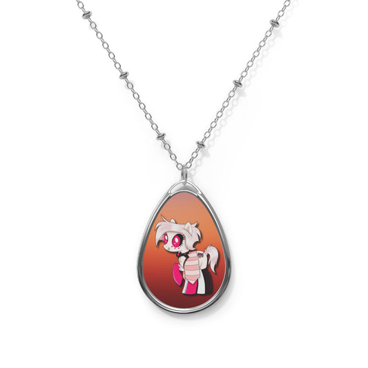 Pony Angel Dust Oval Necklace