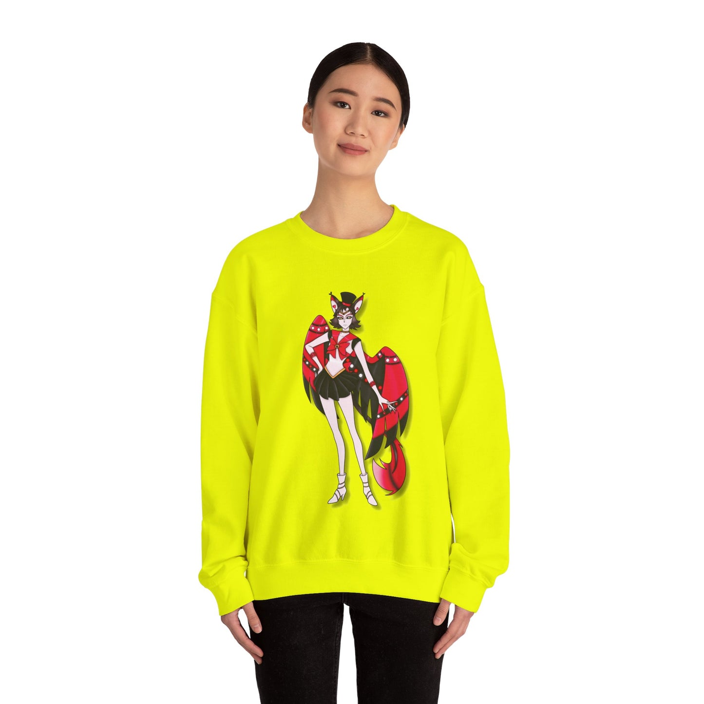 Space Warrior Husk Heavy Blend™ Crewneck Sweatshirt