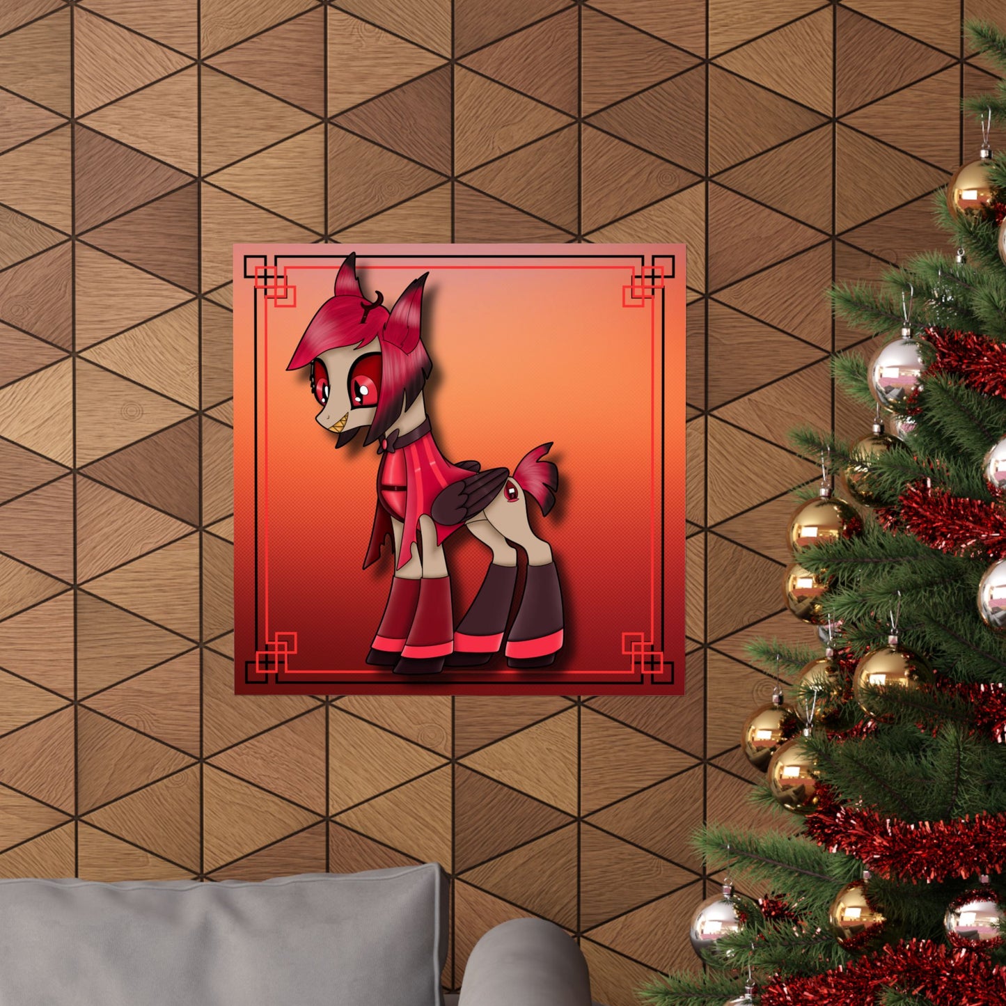 Pony Alastor Matte Vertical Posters