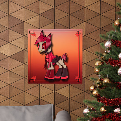 Pony Alastor Matte Vertical Posters