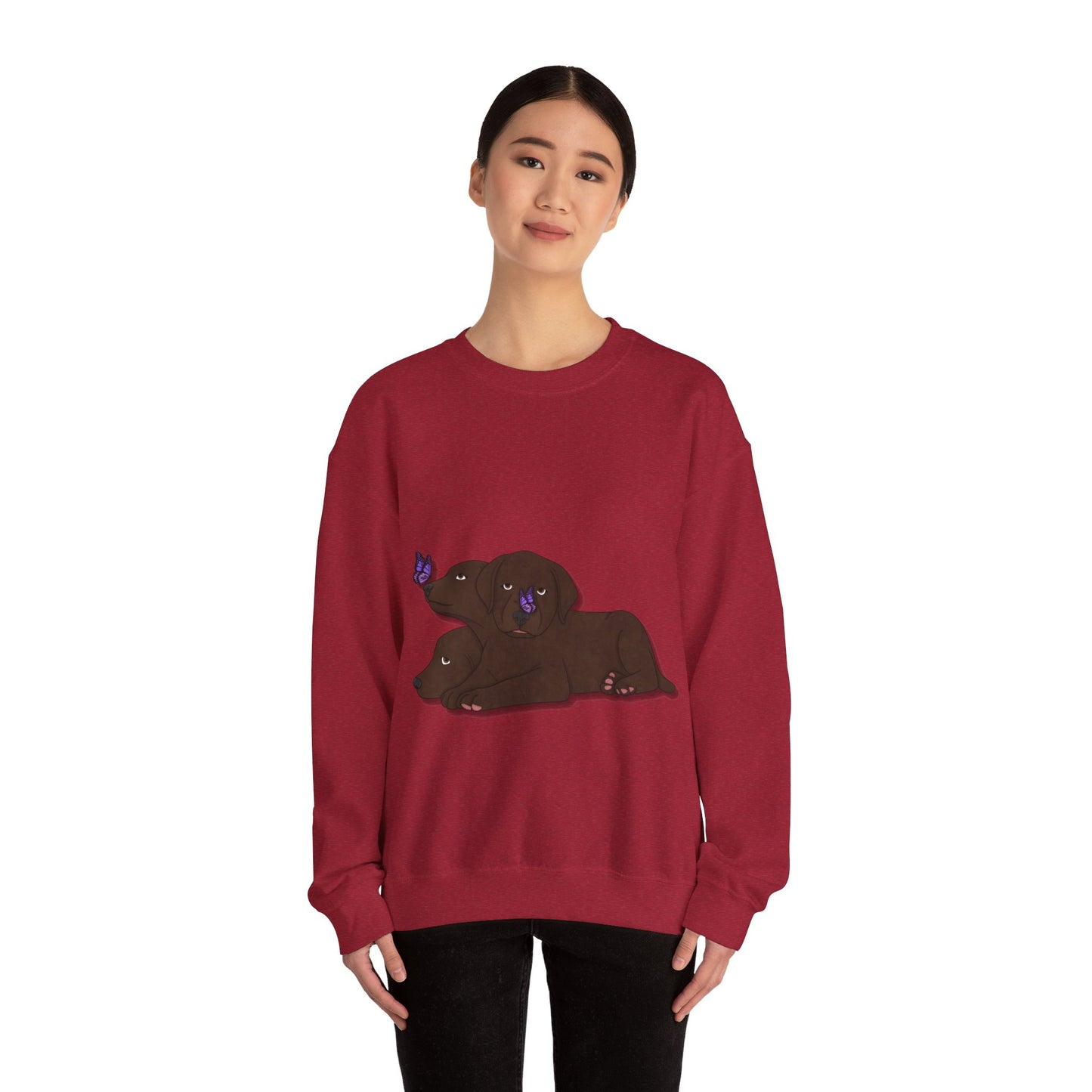 Cerberus Puppy Unisex Heavy Blend™ Crewneck Sweatshirt