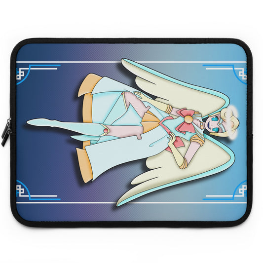 Space Warrior Saint Peter Laptop Sleeve