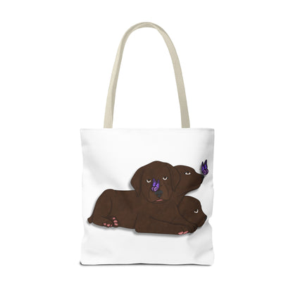 Cerberus Puppy Tote Bag