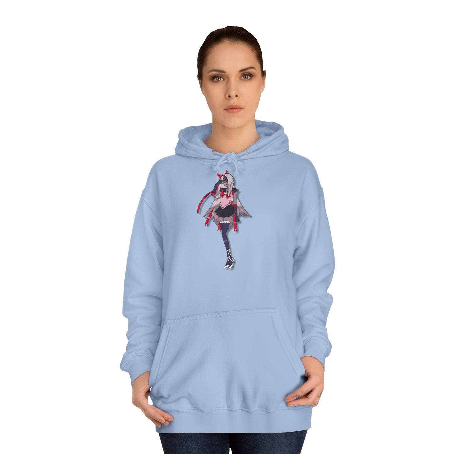 Space Warrior Vaggie College Hoodie