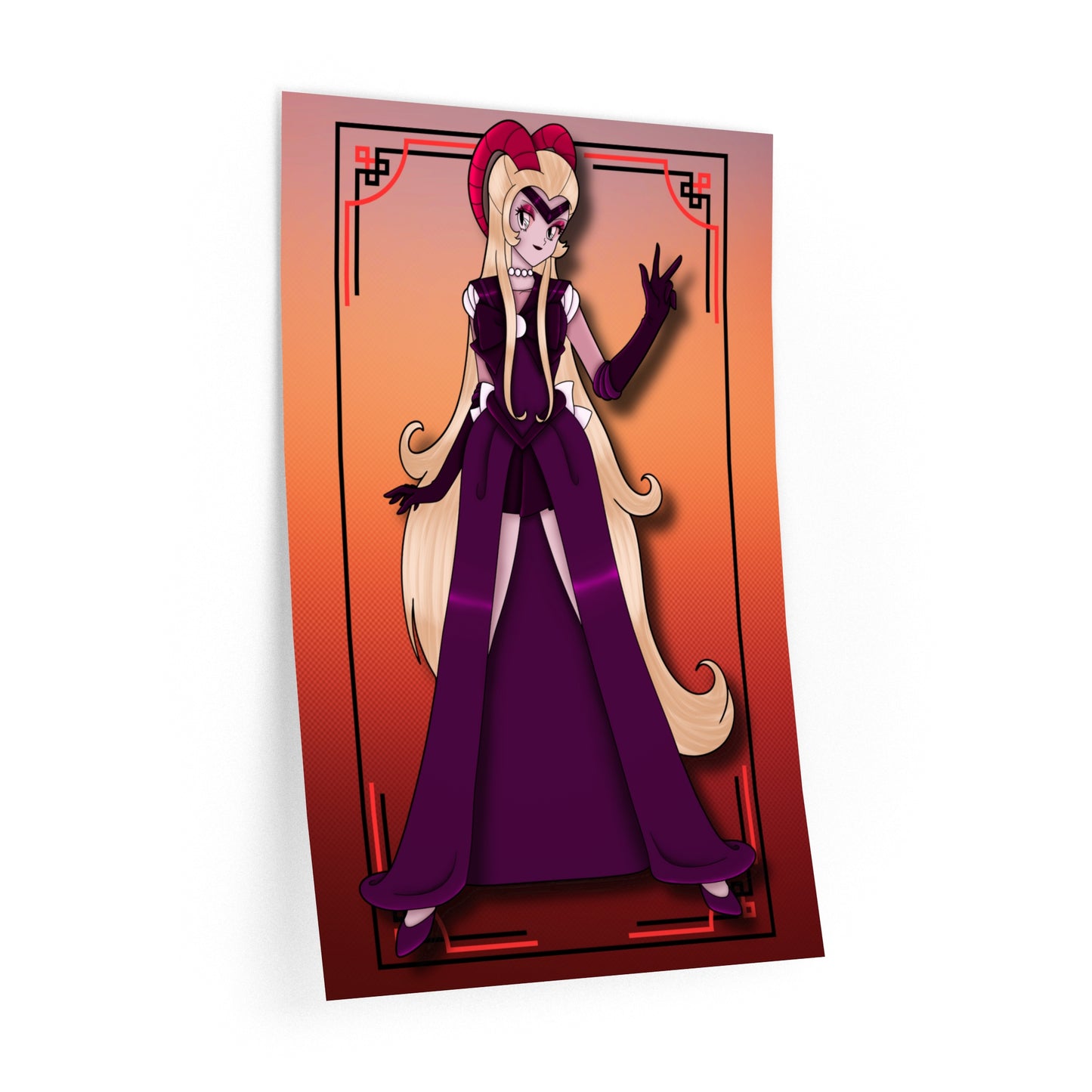 Space Warrior Lilith Wall Decals