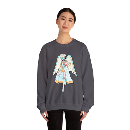 Space Warrior Saint Peter Heavy Blend™ Crewneck Sweatshirt