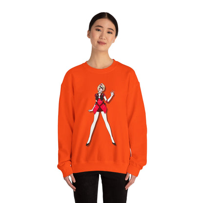 Space Warrior Charlie Heavy Blend™ Crewneck Sweatshirt