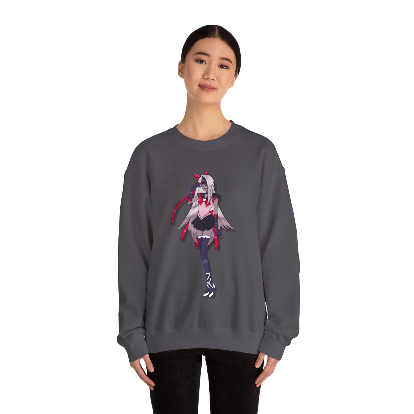 Space Warrior Vaggie Heavy Blend™ Crewneck Sweatshirt