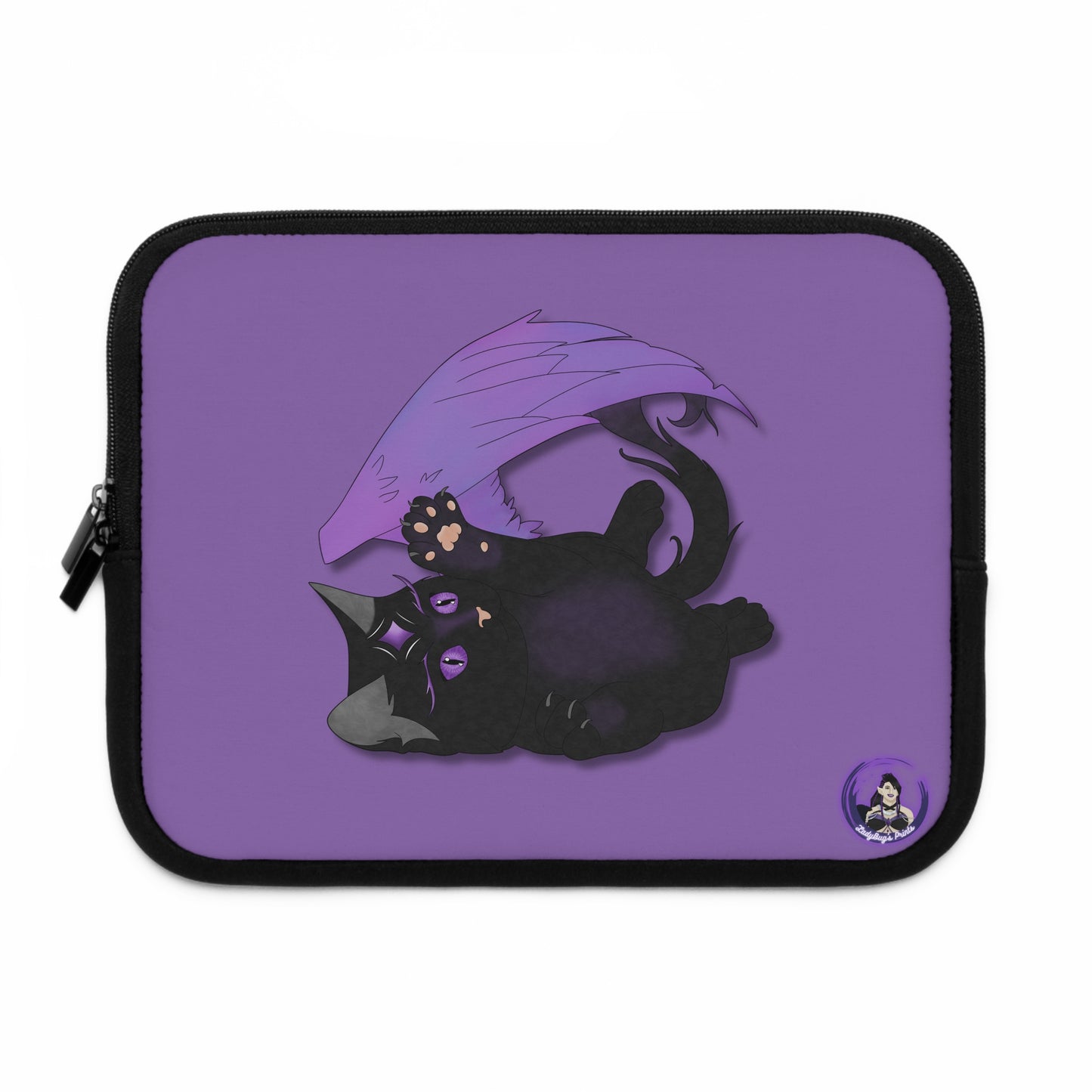 Winged Kitten Laptop Sleeve