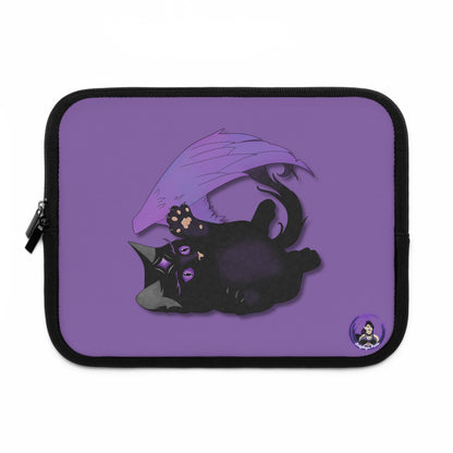 Winged Kitten Laptop Sleeve