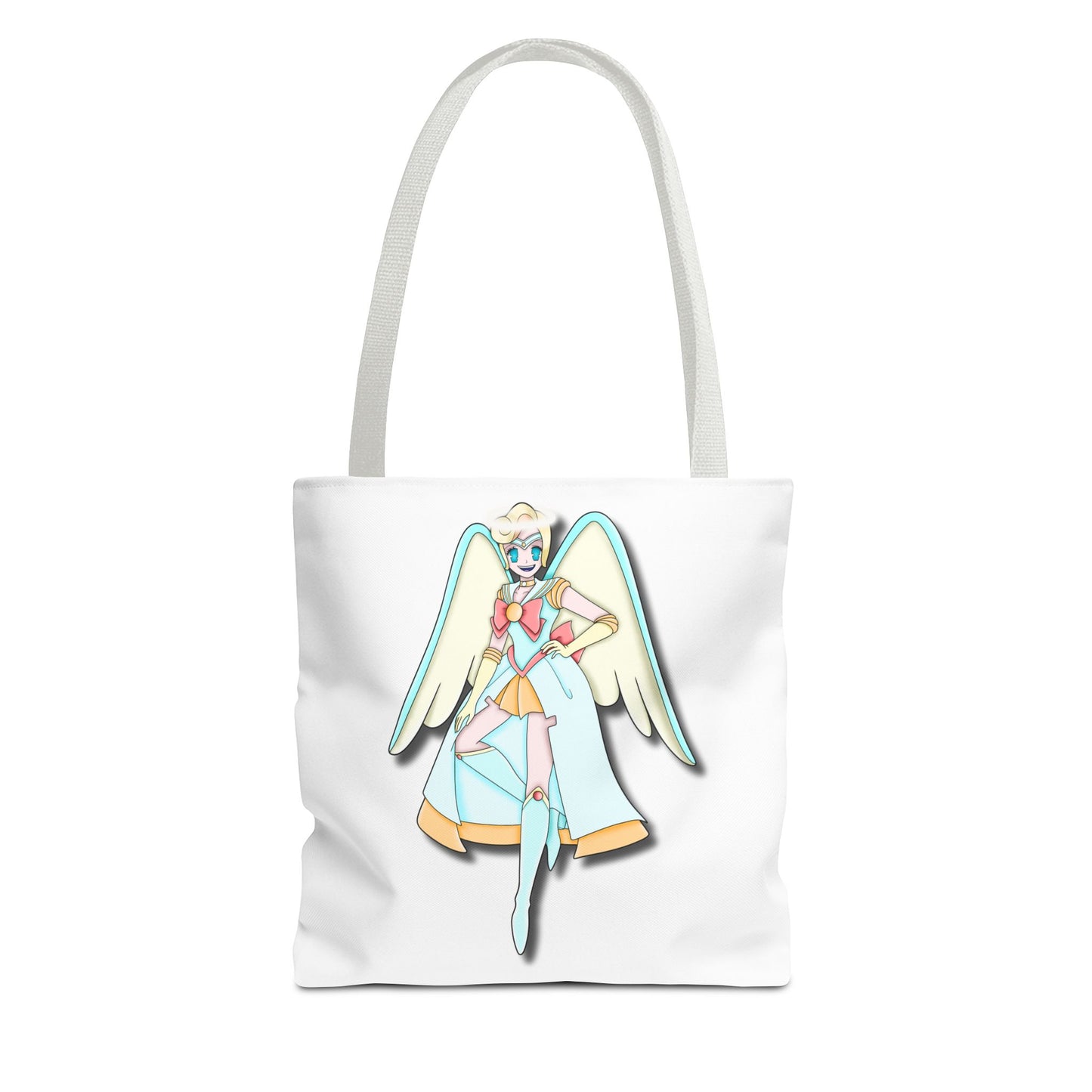 Space Warrior Saint Peter Tote Bag