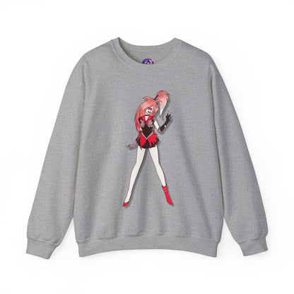 Space Warrior Cherri Bomb Heavy Blend™ Crewneck Sweatshirt