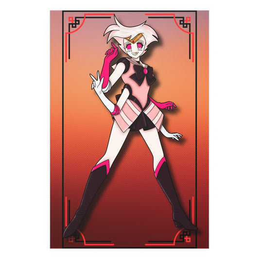 Space Warrior Angel Dust Indoor and Outdoor Silk Posters