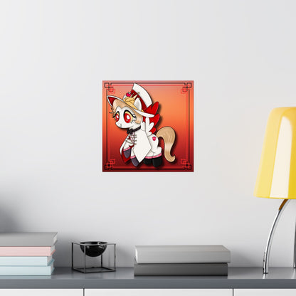 Pony Lucifer Matte Vertical Posters