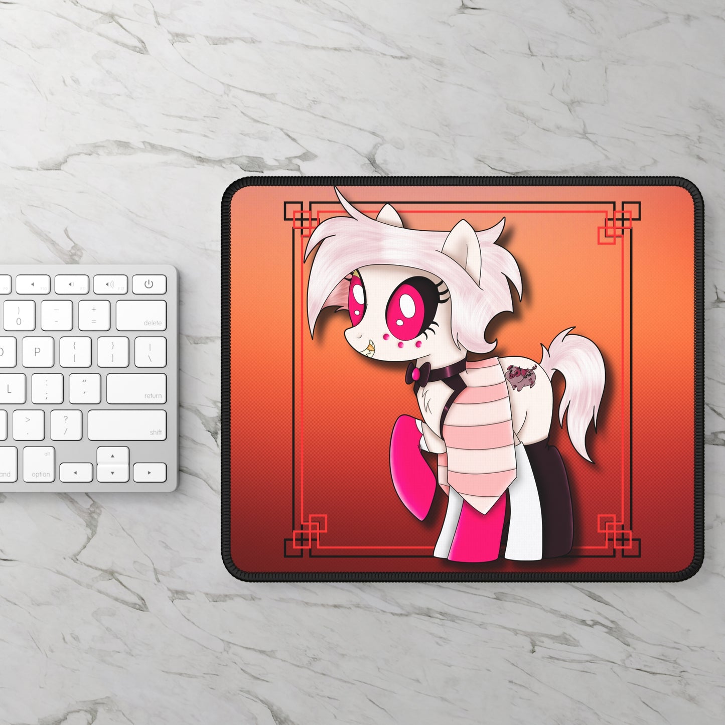 Pony Angel Dust Gaming Mouse Pad