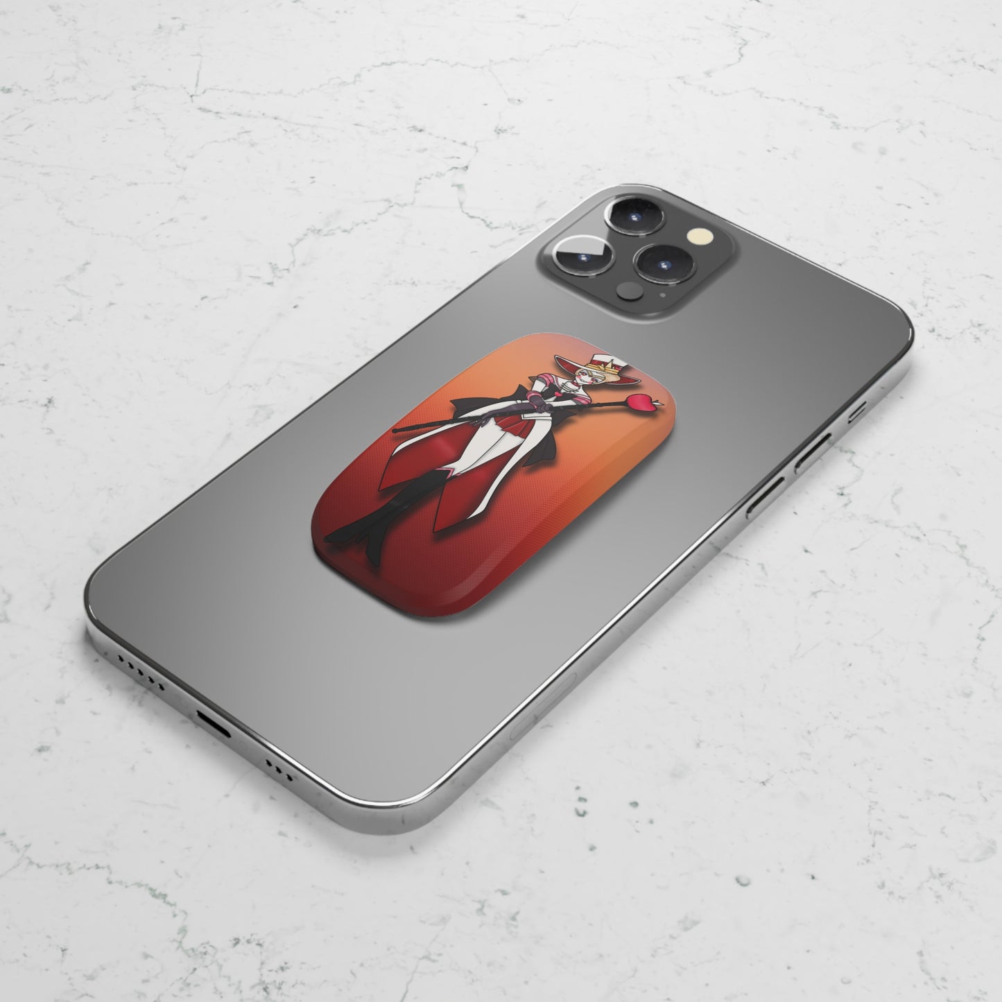 Space Warrior Lucifer Phone Click-On Grip