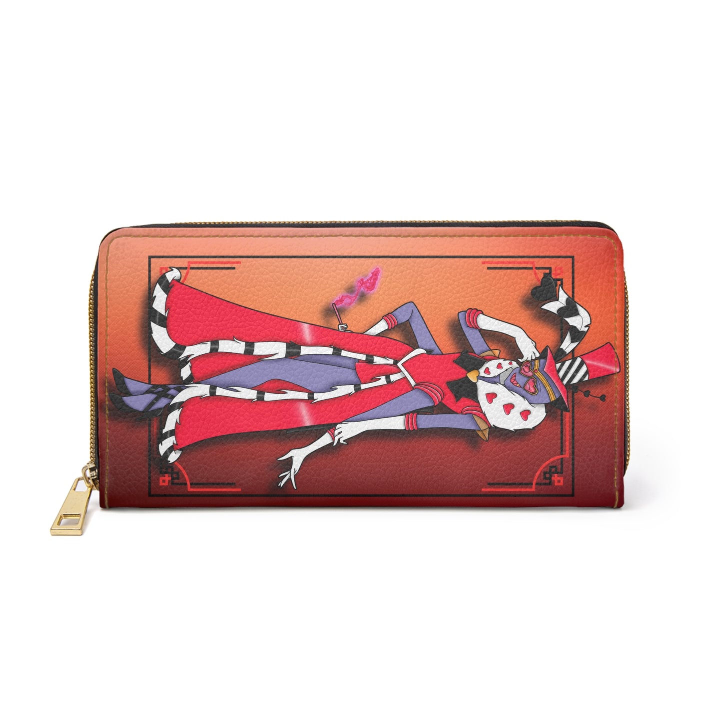 Space Warrior Valentino Zipper Wallet