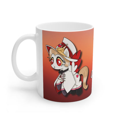 Pony Lucifer White Ceramic Mug