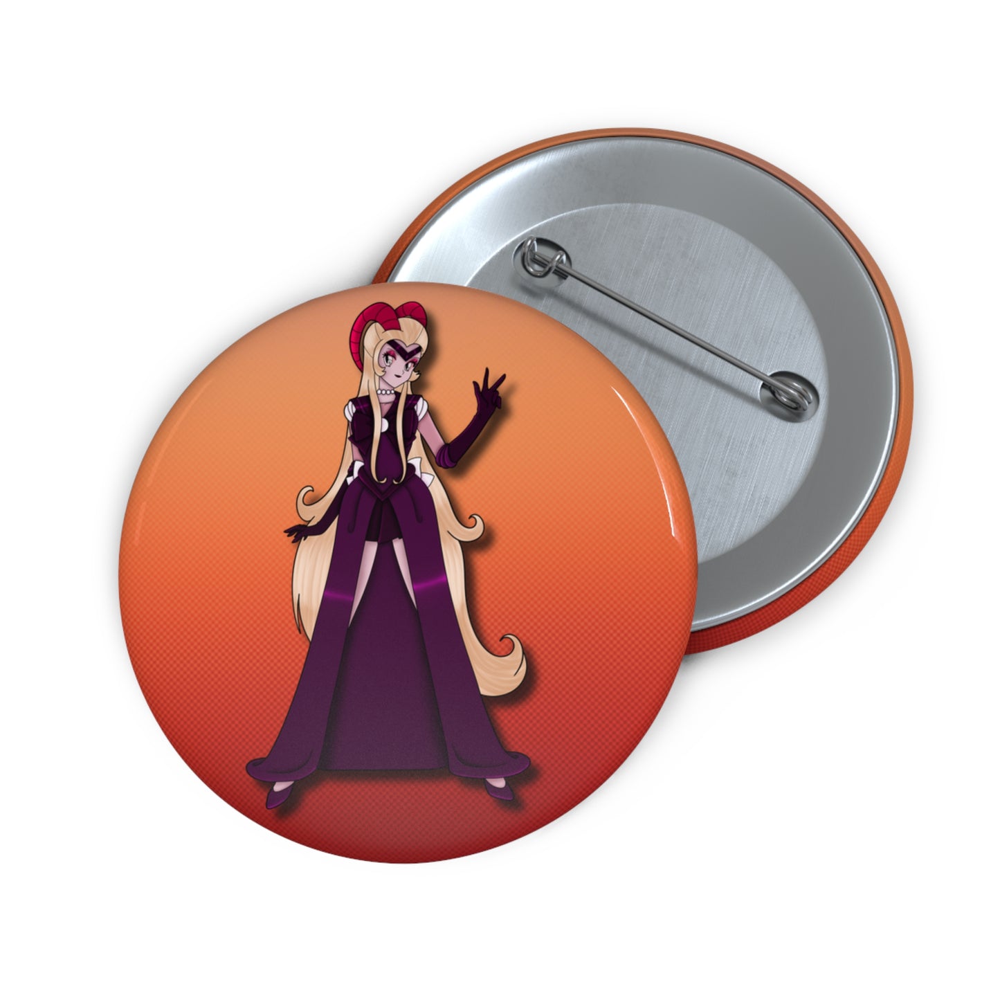 Space Warrior Lilith Pin Button