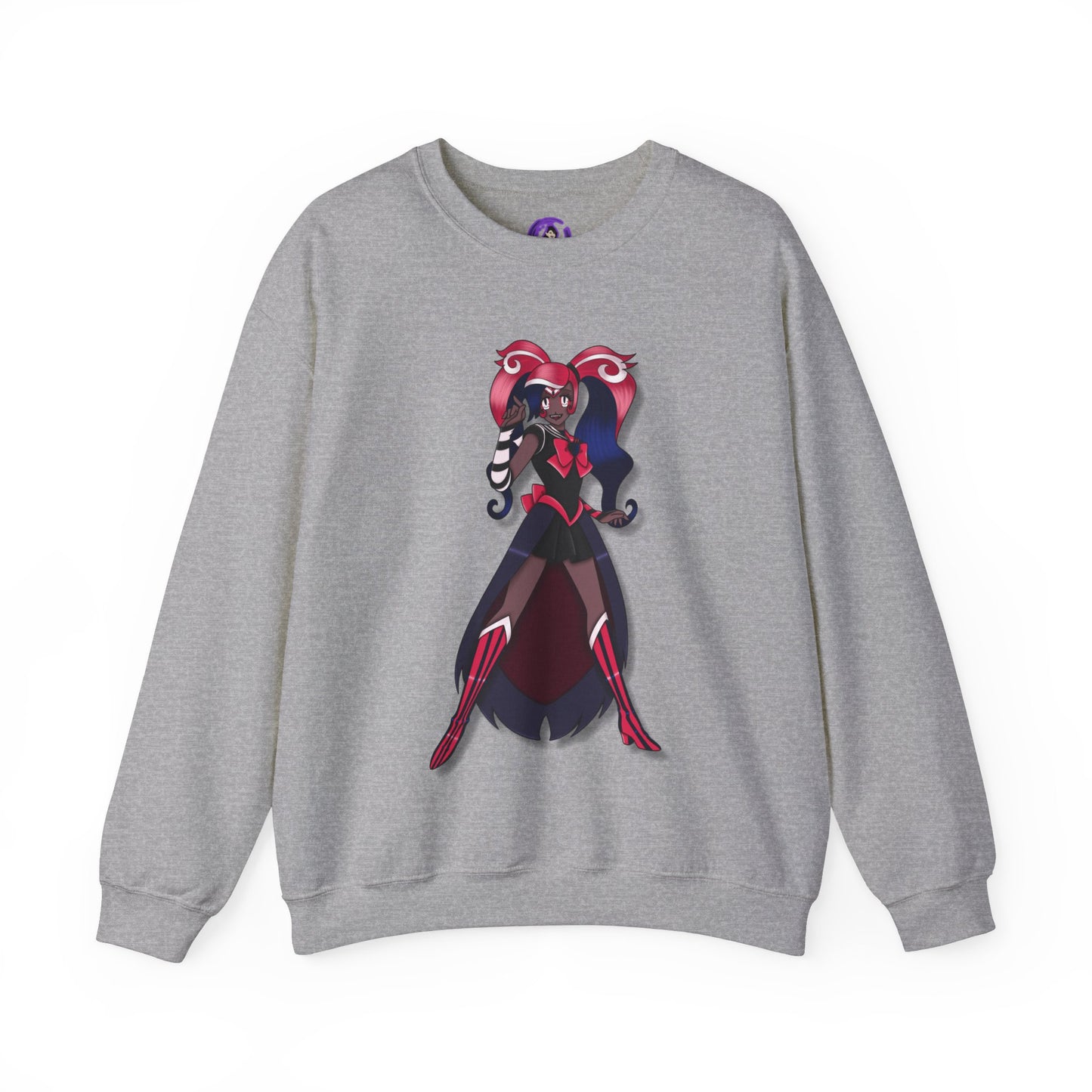 Space Warrior Velvette Heavy Blend™ Crewneck Sweatshirt