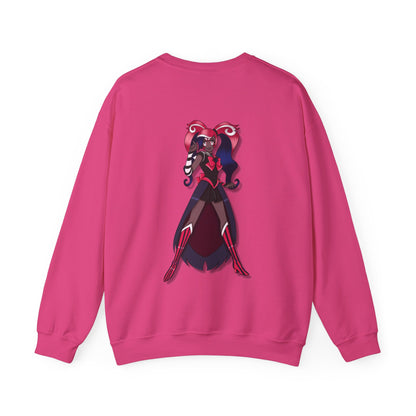 Space Warrior Velvette Heavy Blend™ Crewneck Sweatshirt