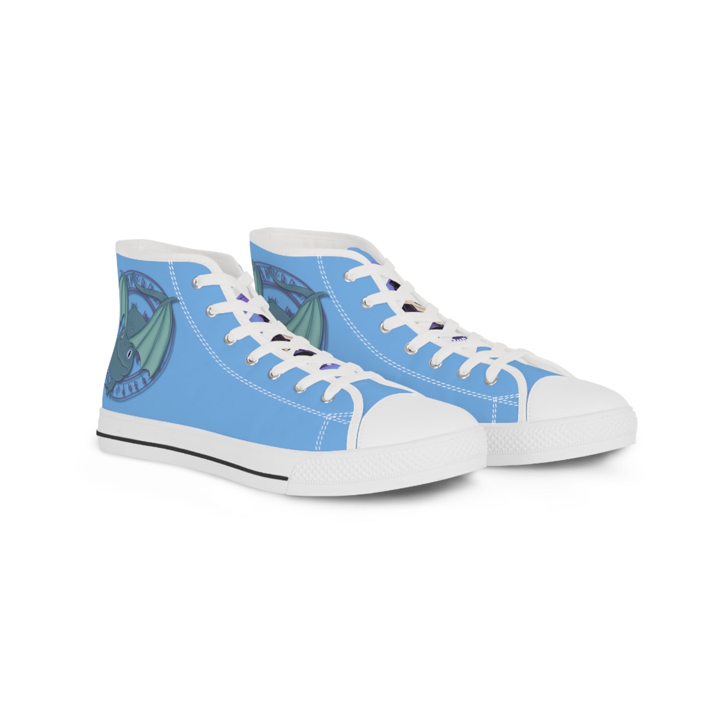 Baby Dragon Men's High Top Sneakers