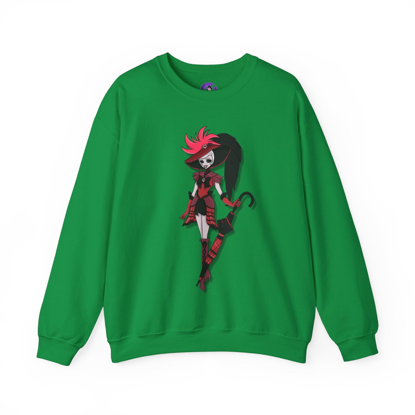 Space Warrior Rosie Heavy Blend™ Crewneck Sweatshirt