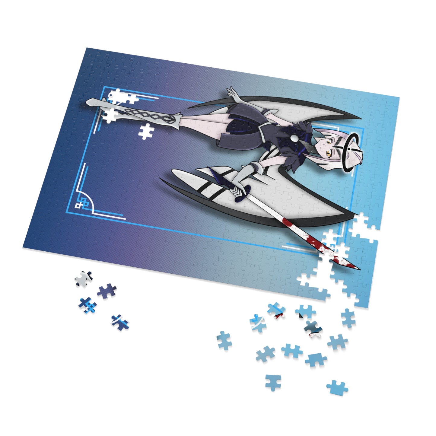 Space Warrior Lute Jigsaw Puzzle