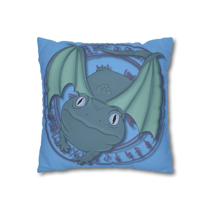 Baby Dragon Spun Polyester Square Pillowcase