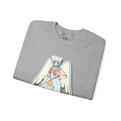 Space Warrior Saint Peter Heavy Blend™ Crewneck Sweatshirt