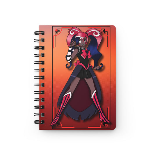 Space Warrior Velvette Spiral Bound Journal