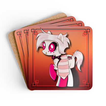 Pony Angel Dust Corkwood Coaster Set