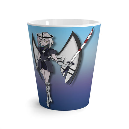 Space Warrior Lute Latte Mug