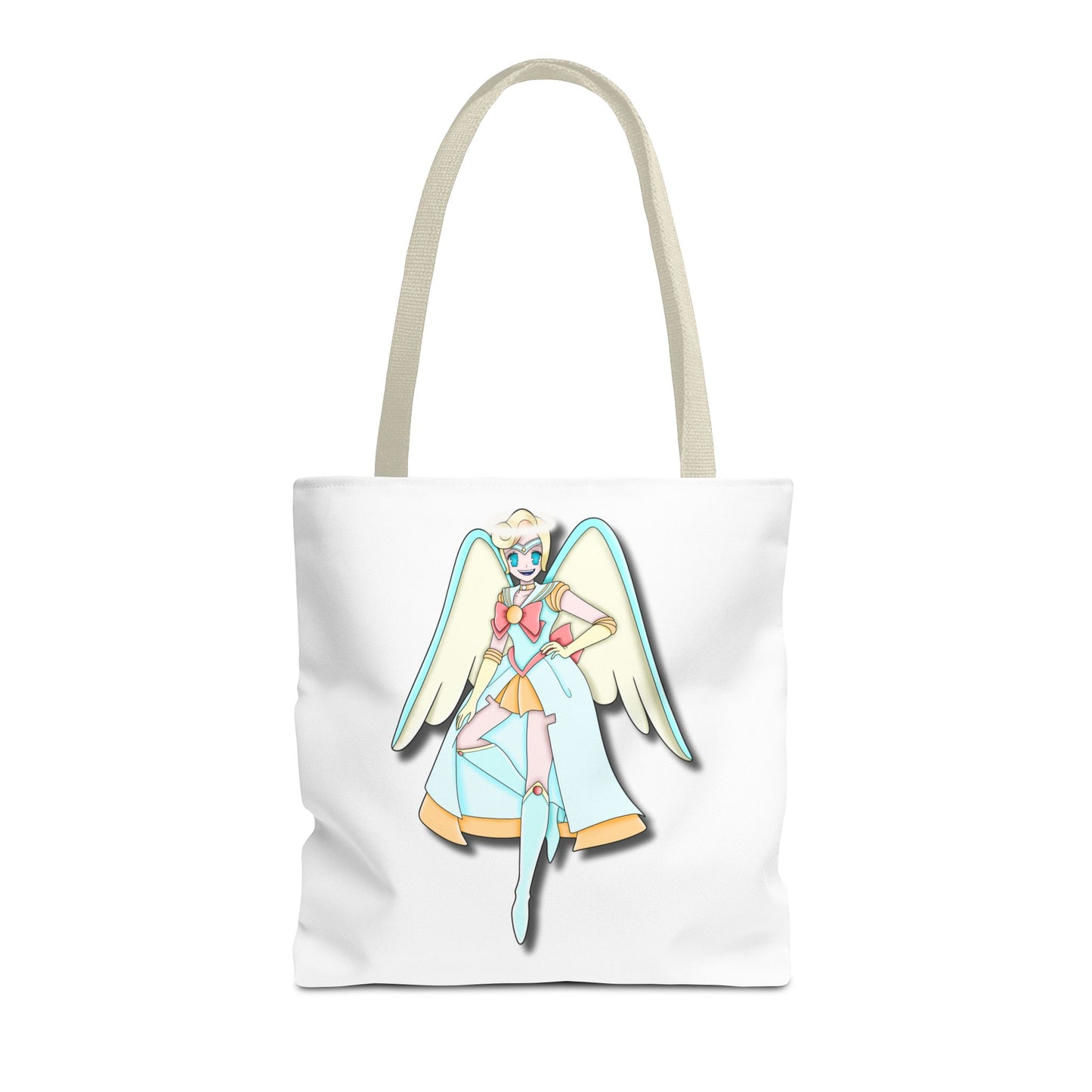 Space Warrior Saint Peter Tote Bag