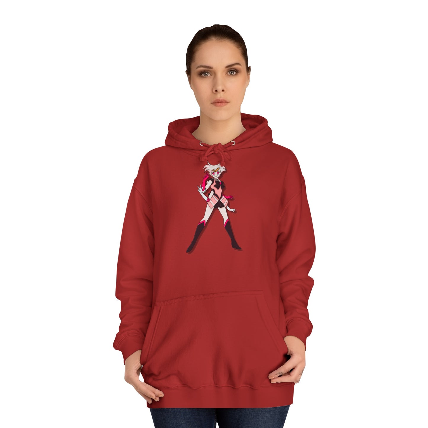 Space Warrior Angel Dust College Hoodie