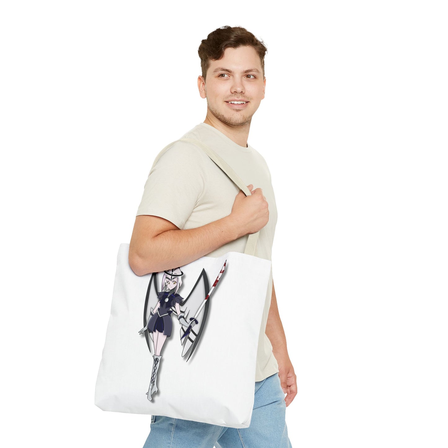 Space Warrior Lute Tote Bag (AOP)