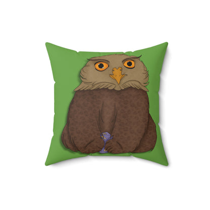 Owlbear Cub Spun Polyester Square Pillow