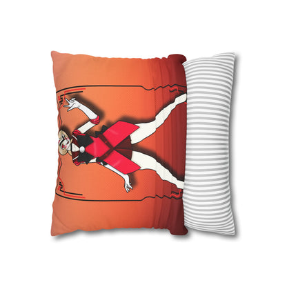 Space Warrior Charlie Spun Polyester Square Pillowcase