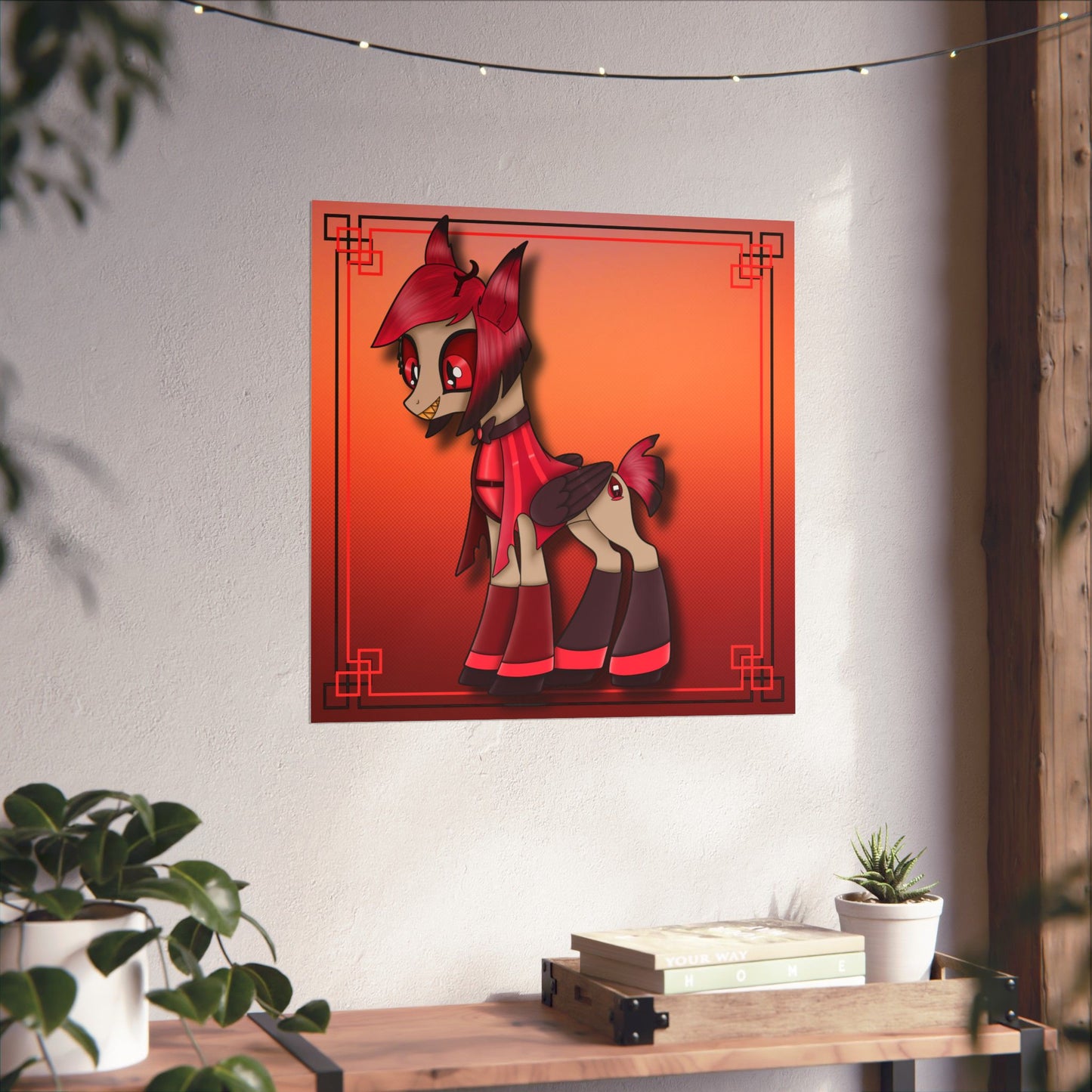 Pony Alastor Matte Vertical Posters