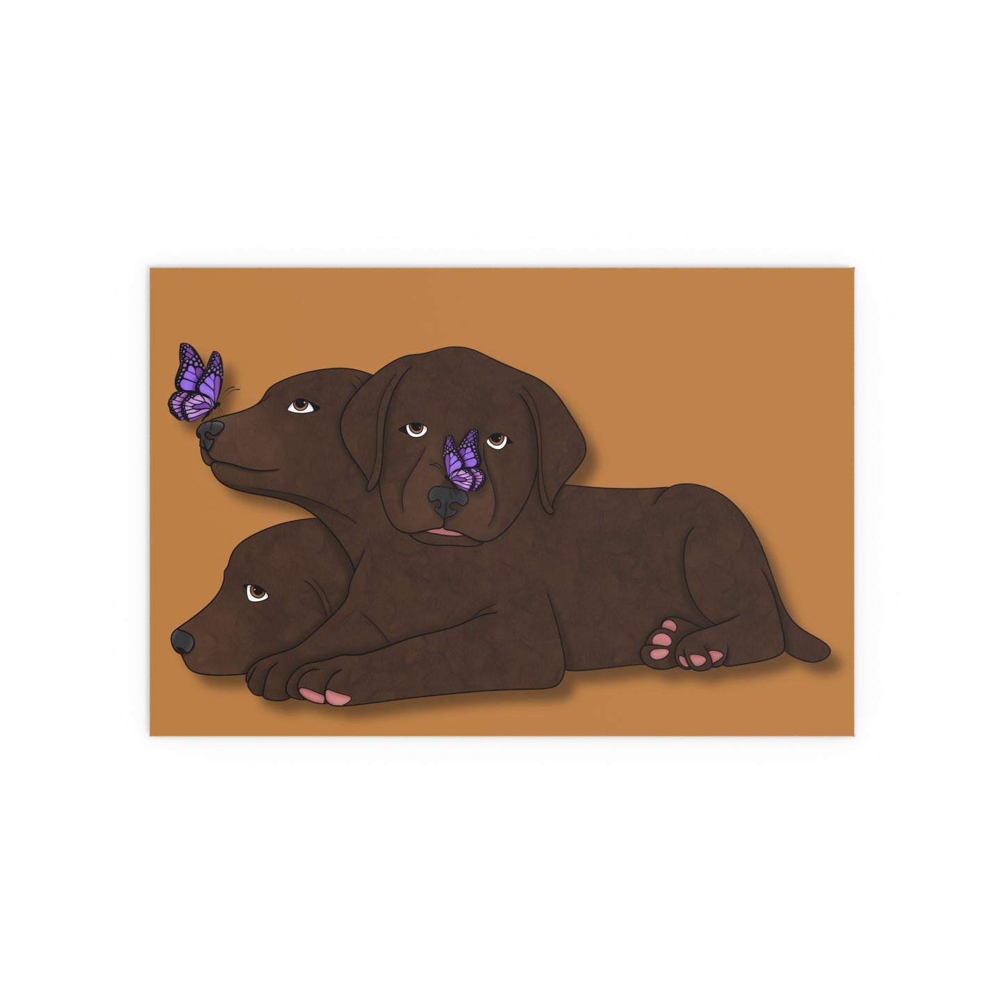 Cerberus Puppy Indoor and Outdoor Silk Posters