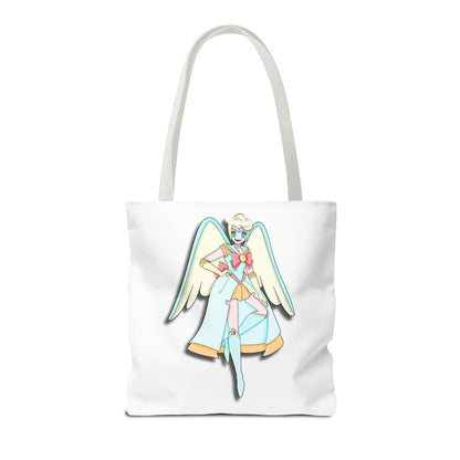 Space Warrior Saint Peter Tote Bag