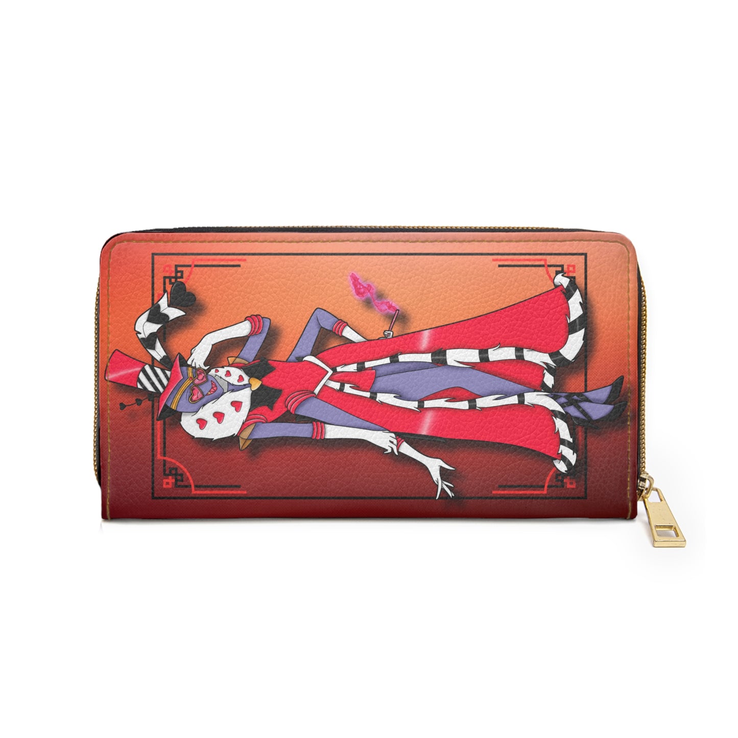 Space Warrior Valentino Zipper Wallet